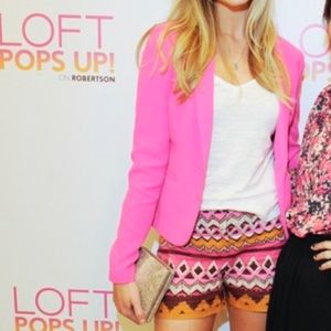 Loft Hot Pink Blazer